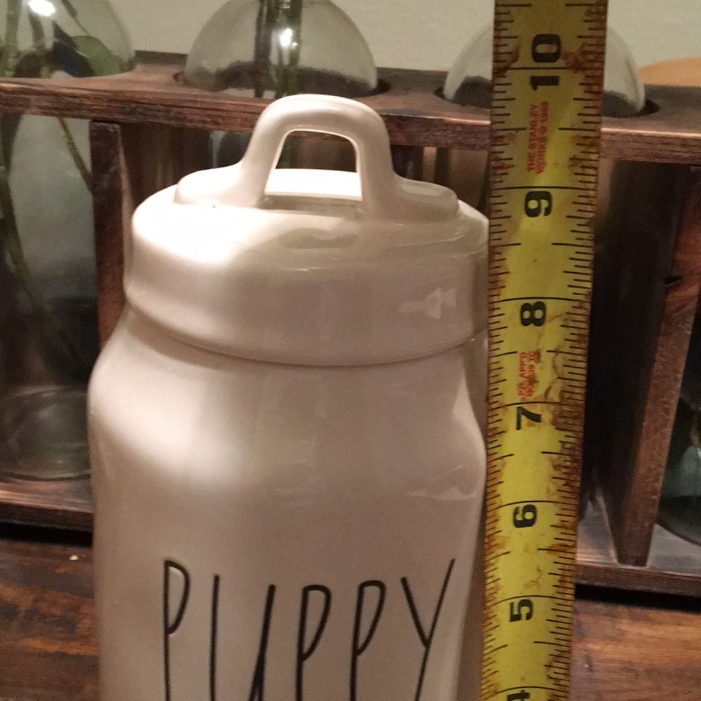 RAE DUNN PUPPY LOVE 🐾🐶 treat food cannister - Picture 9 of 9